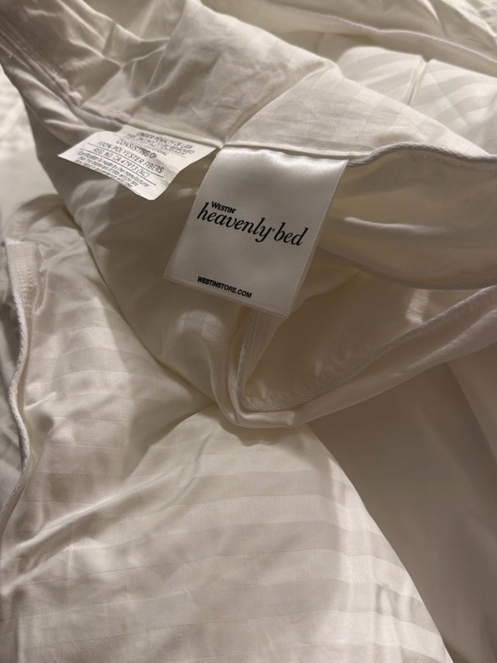 Heavenly Bed Cream-White Comforter Duvet Cover